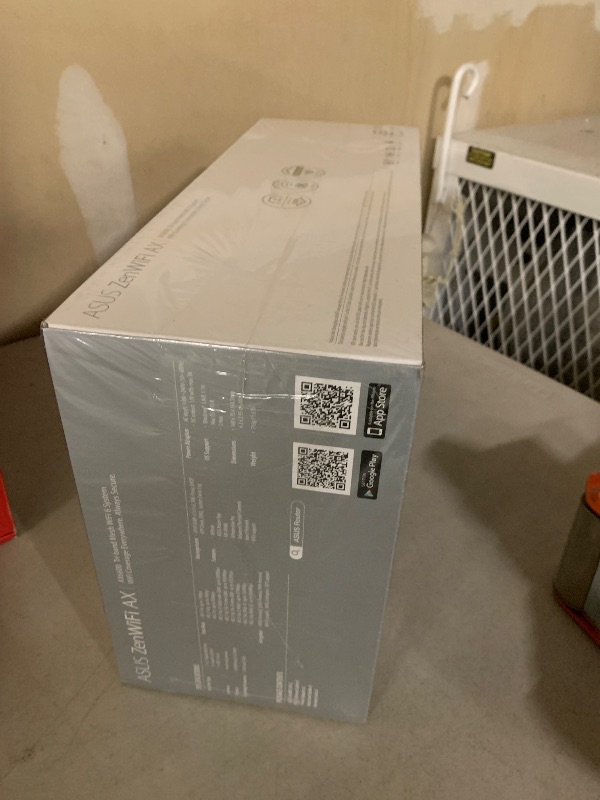 Photo 1 of ASUS ZenWiFi AX6600 Tri-Band Mesh WiFi 6 System (XT8 2PK) - Whole Home Coverage up to 5500 sq.ft & 6+ Rooms, AiMesh, Included Lifetime Internet Security, Easy Setup, 3 SSID, Parental Control, White