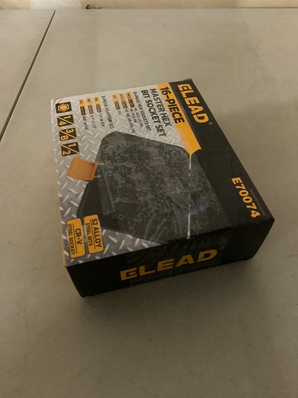 Photo 1 of 16-Piece Metric Hex Bit Socket Set - Premium S2 Steel 2mm-14mm Allen Socket Set with Socket Adapters, 1/4”, 3/8” and 1/2” Drive | Professional Mechanic Garage Tools