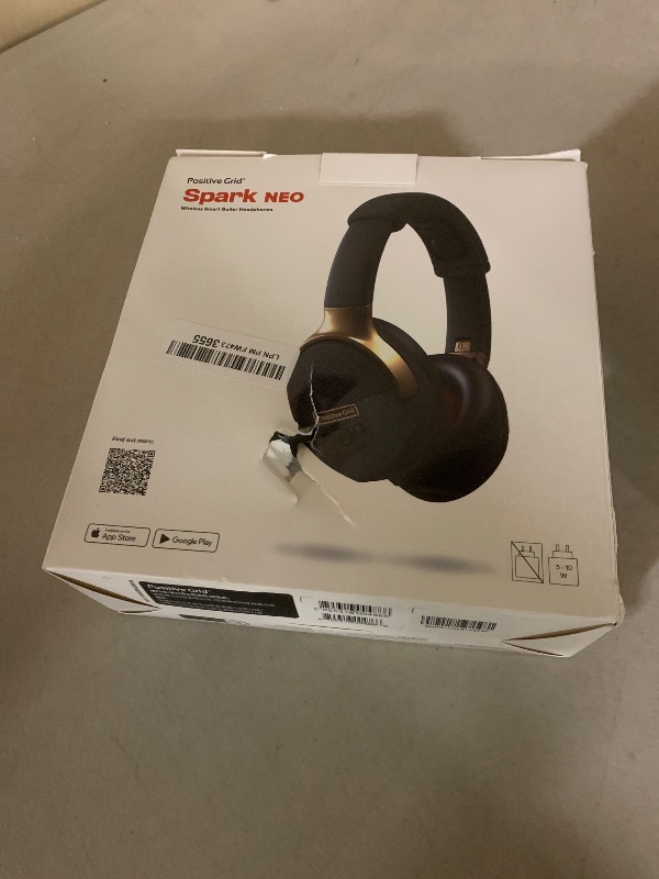 Photo 1 of Positive Grid Spark NEO Wireless Guitar Headphone Amp & AI-Powered Guitar Rig with Custom Audio Drivers, Noise-Isolation, Bluetooth Streaming & Smart App for Electric, Acoustic and Bass Guitar