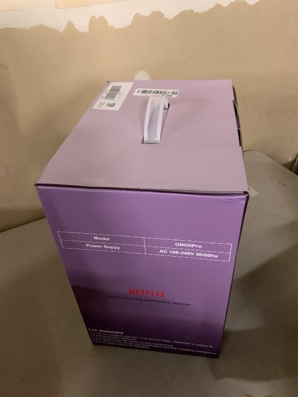 Photo 1 of Projector-4K with WiFi and Bluetooth:[3500 ANSI/60W Dolby Audio/Official Licensed Apps], Outdoor-Projector with Smart OS 2.0 & AI Auto Focus,ONOAYO ONO5Pro 2.0 Smart Movie Projector for Indoor/Outdoor