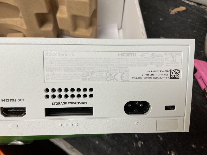 Photo 1 of Xbox Series S - All Digital Gaming Console - 512GB SSD - Includes Wireless Controller - 120FPS (Renewed Premium)