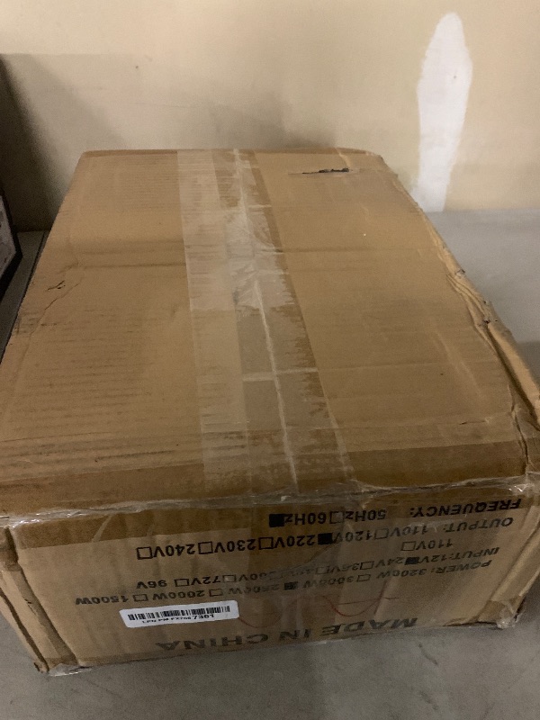 Photo 1 of WZRELB 5000W Split Phase Pure Sine Wave Inverter,48V DC to 120V 240V AC, 4 AC Outlets,AC Hardwire Terminal,High Efficiency up to 91.6%