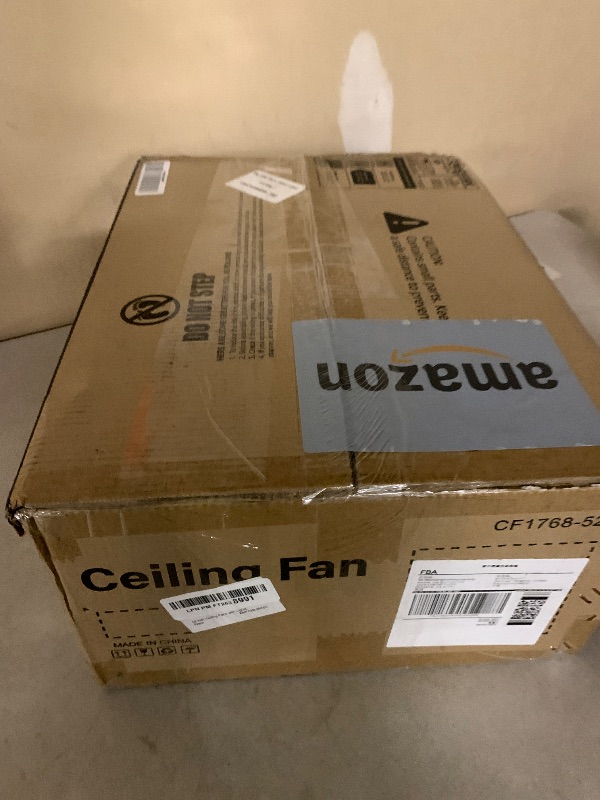 Photo 1 of ZMISHIBO 52 Inch Ceiling Fan with Light, App&Remote Control, Flush Mount Low Profile, Dimmable 20W LED Light, Quiet Reversible Motor for Bedroom, Living Room, Apartment, Black