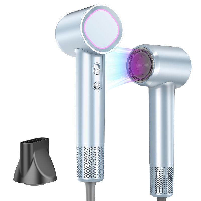 Photo 1 of GRAY*********HEXTEK Hair Dryer Fast-Drying Blow Dryer 1700W Brushless Motor 110 000 RPM Lightweight Portable Ionic Travel Professional Hair Dryer for Home/Gift