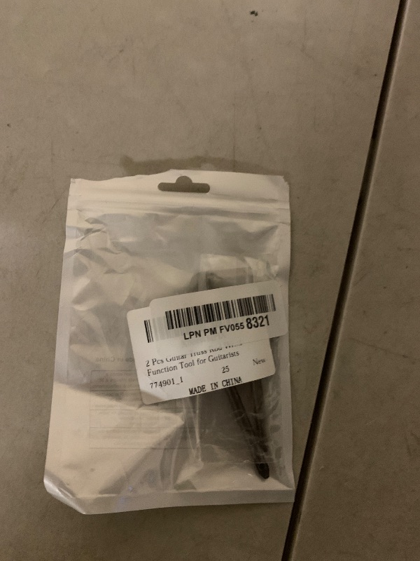 Photo 1 of 2 Pcs Guitar Truss Rod Wrench Set, 7mm & 8mm Guitar Repair Adjustment Wrench with Cross Screwdriver Guitars Neck Repair Dual Function Tool for Guitarists