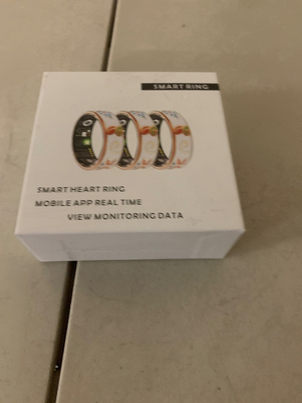 Photo 1 of lumthou Enamel Craft Smart Ring for Women & Men - No Subscription Fee Fitness Tracker with Sleep Tracking, Heart Rate, SpO2 - IP68 Waterproof for iPhone Android - Activity Tracker, Remote Camera (7)