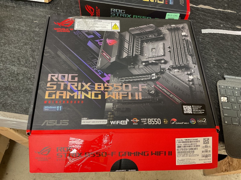 Photo 1 of ASUS ROG Strix Z890-E Gaming WiFi Intel® Z890 LGA 1851 ATX Motherboard, Advanced AI PC-Ready, 18+2+1+2 Stages, DDR5, WiFi 7, 7X M.2, Thunderbolt™ 4, USB Type-C®, AI Overclocking, Cooling & Networking