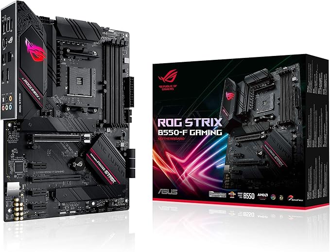 Photo 1 of ASUS ROG Strix Z890-E Gaming WiFi Intel® Z890 LGA 1851 ATX Motherboard, Advanced AI PC-Ready, 18+2+1+2 Stages, DDR5, WiFi 7, 7X M.2, Thunderbolt™ 4, USB Type-C®, AI Overclocking, Cooling & Networking