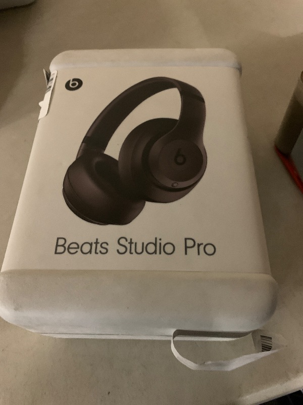 Photo 1 of Beats Studio Pro - Premium Wireless Over-Ear Headphones- Up to 40-Hour Battery Life, Active Noise Cancelling, USB-C Lossless Audio, Apple & Android Compatible - Deep Brown