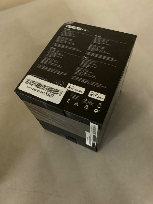 Photo 1 of Marshall Monitor III A.N.C. Over-Ear Bluetooth Headphones - Active Noise Cancelling with Microphone | 100+ Hrs Wireless Playtime | Lightweight, Foldable Design for Travel - Black