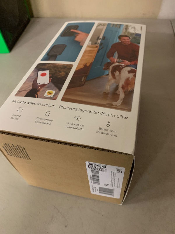 Photo 1 of Yale Security Assure Lock 2 Deadbolt, Black Suede Keyed Smart Entry Door Lock with Wi-Fi Connected Keypad for Code Entry and Remote Access, YRD410-WF1-BSP