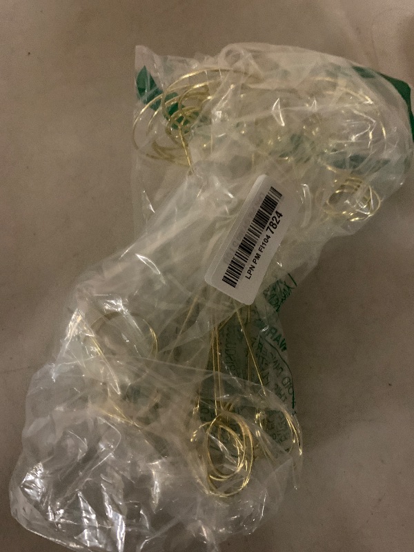 Photo 1 of 10 Pack 8.75 inch Tall Table Number Holders Place Card Holder Table Picture Holder Wire Photo Holder Clips Picture Memo Note Photo Stand (Gold)