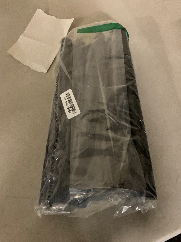 Photo 1 of **********MISSING PARTS*******
Zeerobee Curtain Rods for Windows 66 to 120, 1 Inch Industrial Wrap Around Black Curtain Rod, Indoor/Outdoor Room Divider Adjustable Drapery Pole, 66"-120"