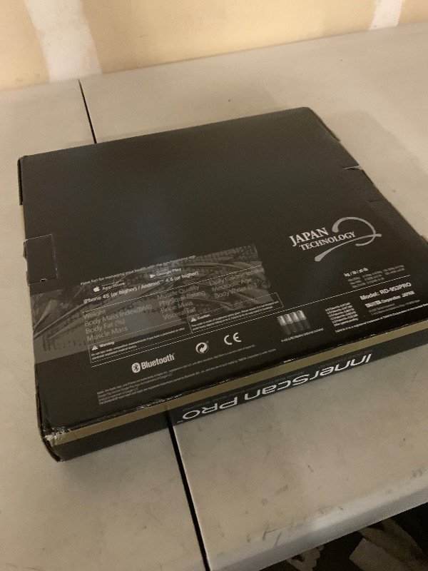 Photo 1 of Tanita RD-953 InnerScan PRO Bluetooth Body Composition Monitor Multi Frequency Smart Scale - 11 Measurements - Japan Technology Color Display Weight Fat BMI Muscle Bone Water