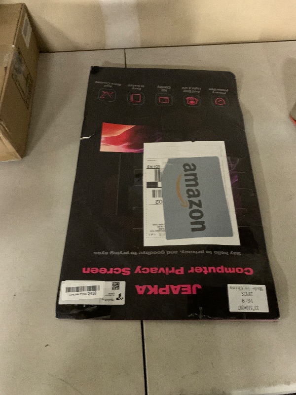 Photo 1 of JEAPKA [2-Pack] 23 Inch Privacy Screen for Monitor Computer Screen Privacy Filter for 16:9 Widescreen Monitor Desktop PC Monitor Privacy Film Monitor Privacy Shield and Anti-Glare Protector