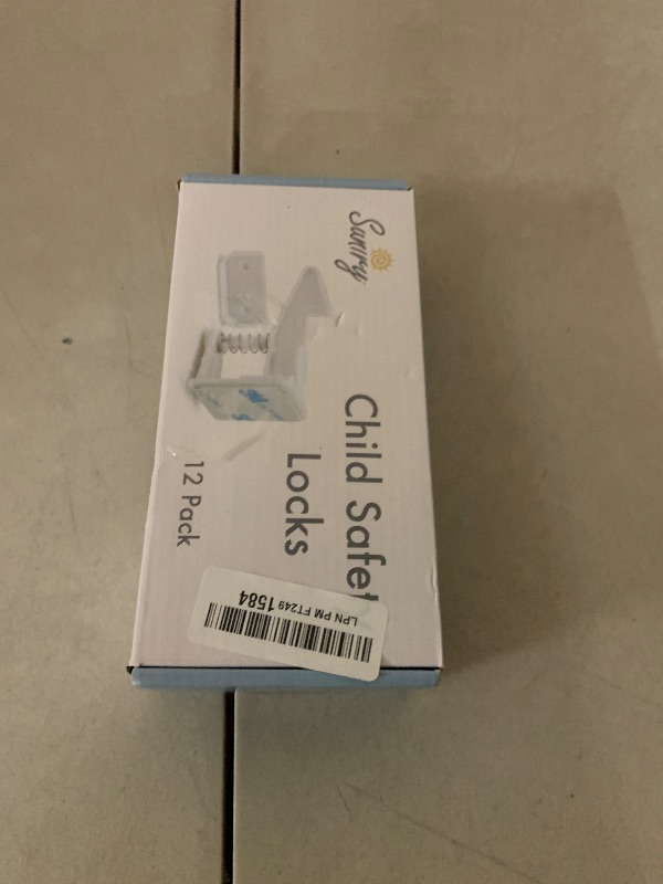 Photo 1 of [12-Pack] Invisible Baby Proofing Cabinet Locks - No Drill Child Safety Drawer Latches - Adhesive Childproof Latch for Cabinets, Kitchen & Furniture - Secure Toddler & Infant Safety No Tools Required