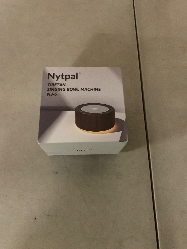 Photo 1 of Tibetan Meditation Singing Bowl Machine - 7 Singing Bowls Sounds, Crystal Healing, Chakra Healing, Mindfulness and Stress Relief Timer and Memory Features for Women/Men