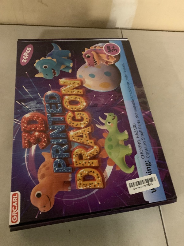 Photo 1 of 24PCS 3D Printed Dragon Eggs with Dragon Inside, Mini Animals Party Favors for Kids, Flexible Articulated Crystal Collectibles for Adults Teens Boys, Easter Advent Calendar Easter Basket Stuffers