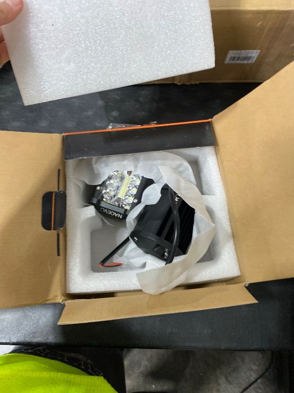 Photo 1 of Auxbeam XP-Ultra Series Hyperspot LED Pods, 3 Inch 80W Spot Beam Offroad Lights, 9600LM Amber White Dual Color, 30° Spotlight Yellow Fog Ditch Lights, for 4x4 Jeep Ford Toyota, Pair
