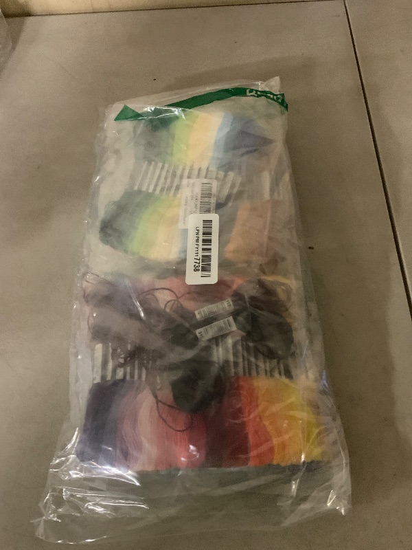 Photo 1 of 150 Color Skeins Rainbow Color Embroidery Floss?Cross Stitch Threads, Bracelet Yarn, Craft Floss