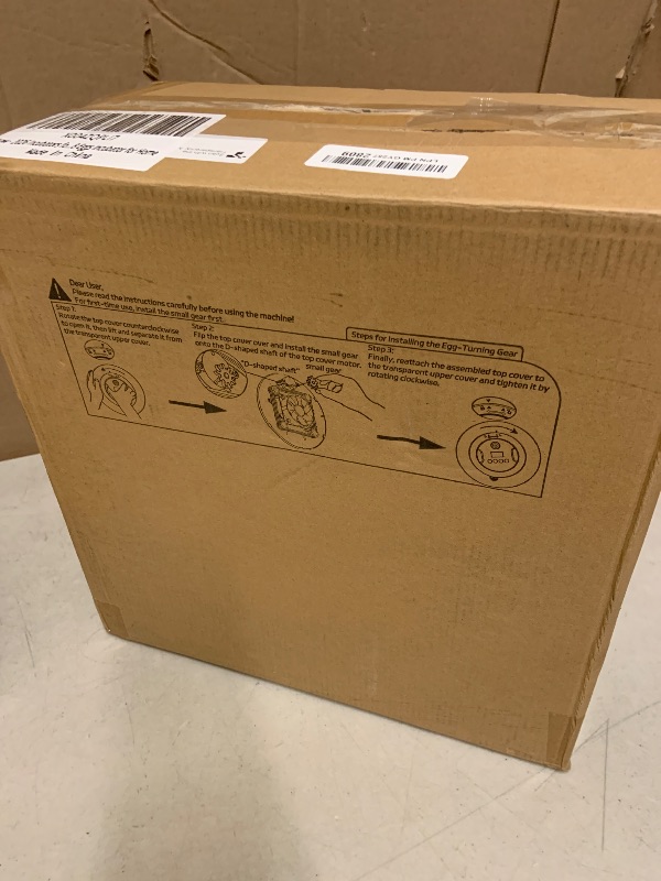 Photo 1 of 18 Egg Incubator with Automatic Egg Turning and Humidity Control, Eggs Incubators for Hatching Eggs Chicken Quail Ducks Goose Parrot for Home Classroom Lab Farm