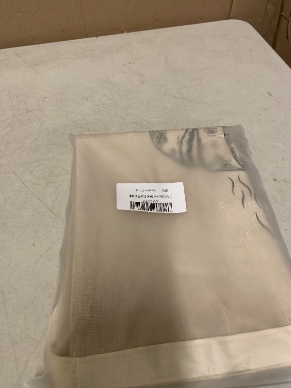 Photo 1 of 2 Pack Beeswax Bread Bags for Sourdough,Reusable Organic Linen Beeswax Bread Bag for Homemade Sourdough 17 x 12.6 Inches Food Storage Cloth Bag – Freezer-Friendly & Freshness Preservation (Beeswax)