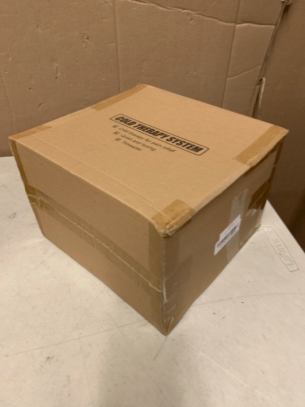 Photo 1 of Ice Machine for Knee After Surgery - Programmable Cold Therapy Machine, Portable Ice Therapy with Quiet Pump, Digital Timer, 12Hrs Cooling for Knee Replacement Recovery & Sports Injury Pain Relief