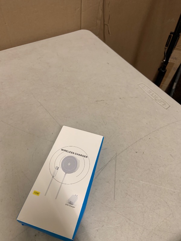 Photo 1 of [Apple MFi Certified]Magnetic Wireless iPhone Charger Magsafe Charger,6FT 15W Fast Phone Charging Pad Wireless Magnetic Charge for iPhone 17/17Air/16 Pro Max/16 Plus/15 Pro Max/14/13/12/AirPods3/2/Pro