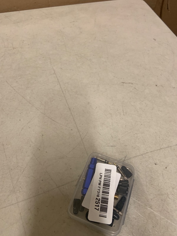 Photo 1 of 26 Pieces Presta Valve Core Repair Kit?Tubeless Valve&Presta Valve Caps?Valve Core Removal Tool and Adapter with Black Tire Valve Caps