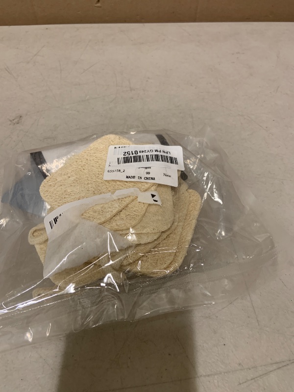 Photo 1 of 10 PCS Natural Sponges for Dishes, Loofah Dish Sponge for Kitchen Compostable Natural Loofah Sponges