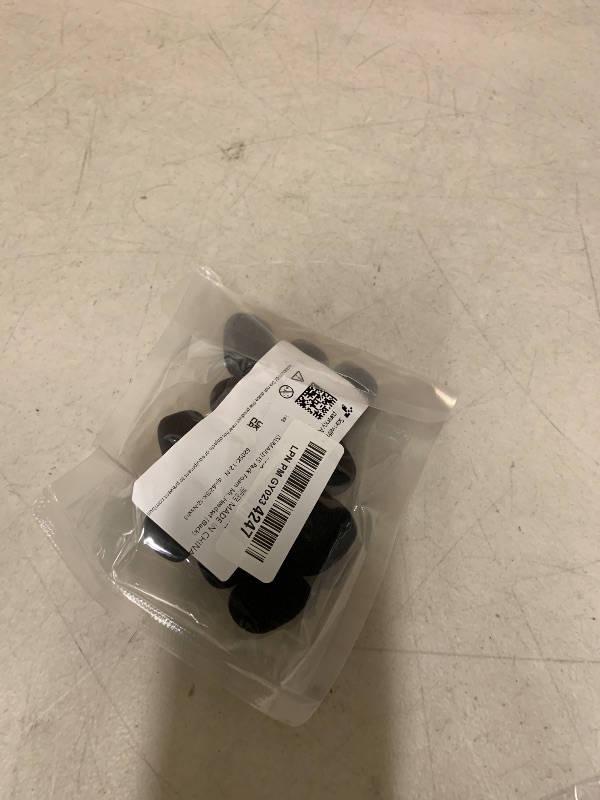 Photo 1 of 15 Pack Foam Microphone Windscreen, Lapel Headset Microphone Sponge Mini Foam Cover Shield Protection for Variety of Headset (Black)