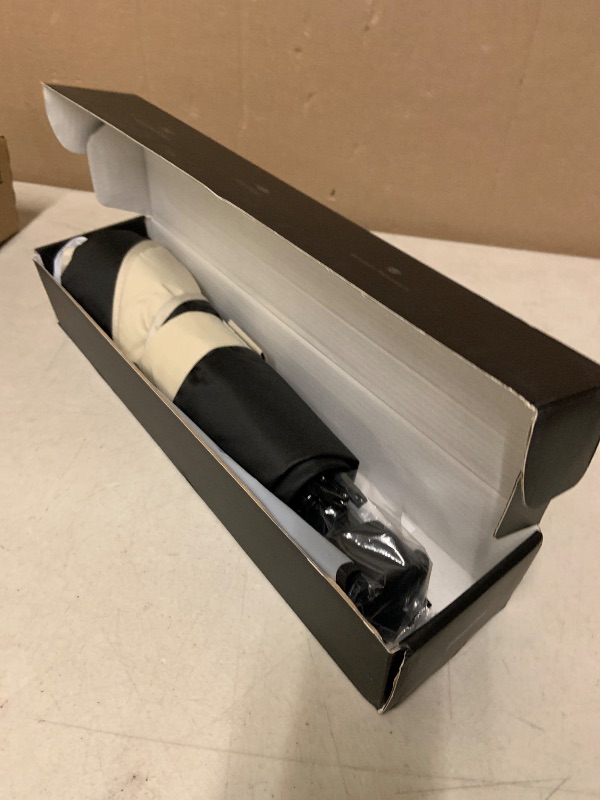 Photo 1 of [Upgraded] Nmoiss Windshield Sun Shade Umbrella - [Vinyl Coating Heat Shield] Protect Car from Sun Rays & Heat Damage Keep Cool and Protect Interior, Spring Structure Edge Medium 56" L x 31" W