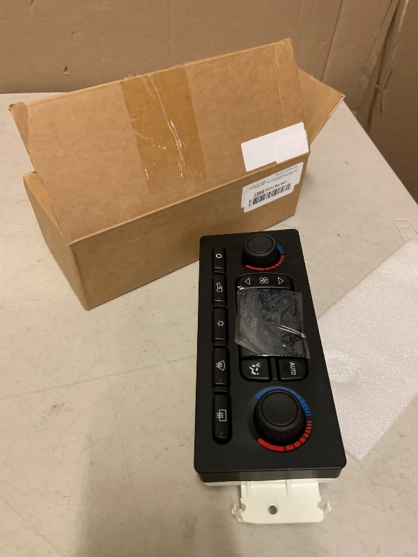 Photo 1 of INFINAUTO No.15107730/15195568 Climate Control Module for Cadillac Escalade 2003-2004 Heater A/C Climate Control Panel Black