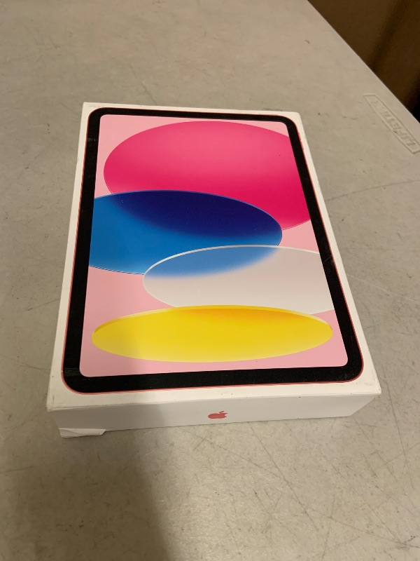 Photo 1 of Apple iPad 11-inch: A16 chip, 11-inch Model, Liquid Retina Display, 128GB, Wi-Fi 6, 12MP Front/12MP Back Camera, Touch ID, All-Day Battery Life — Pink