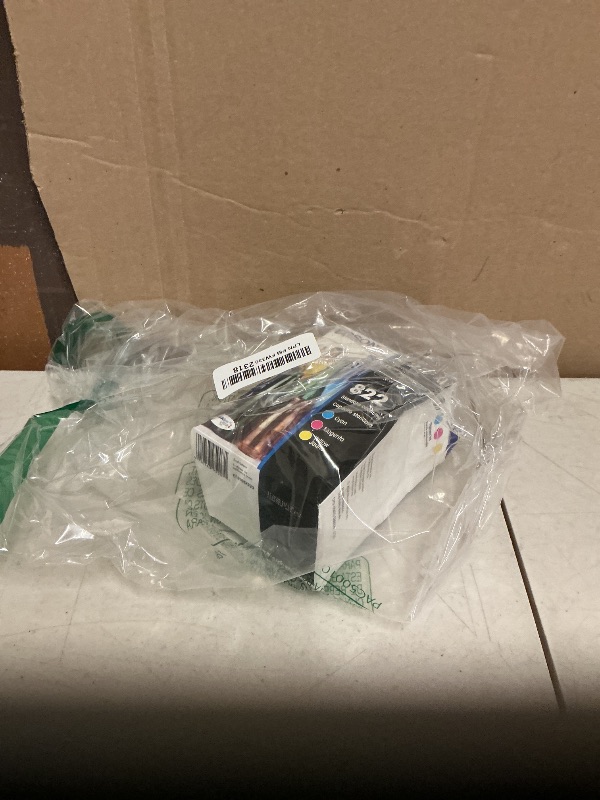 Photo 1 of EPSON 822 DURABrite Ultra Ink High Capacity Black & Standard Color Cartridge Combo Pack (T822XL-BCS) Works with WorkForce Pro WF-3820,3823, 4820, 4830, 4833, 4834