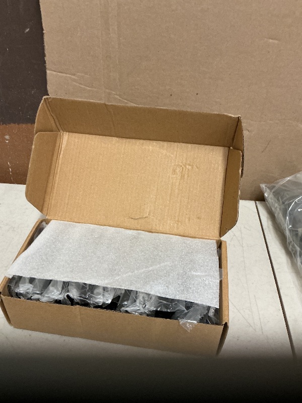 Photo 1 of 18 Pack Satin Nickel 3.5 Inch x 3.5" 1/4" Radius Interior Door Hinges Brushed Nickel 3-1/2 Door Hinge for Doors Bedroom Small Rounded Conner Standard Bifold Residential Door Hinge