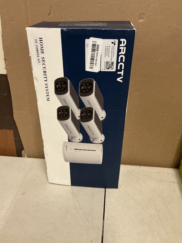 Photo 1 of ARCCTV Solar Security Cameras Wireless Outdoor, 4 Cam-Kit, 4MP Solar Security Camera Wireless System, Color Night Vision, Motion Detection, No Monthly Fee, 32GB Memory Card