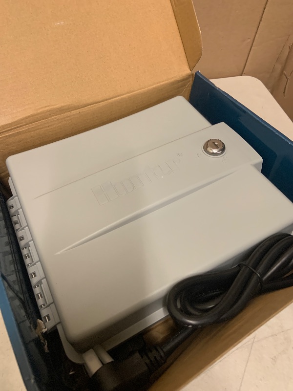 Photo 1 of Hunter Hydrawise Pro-HC 24-Station WiFi Smart Sprinkler Controller, Outdoor Irrigation Timer, Weather-Based Watering System, Flow Sensor Ready