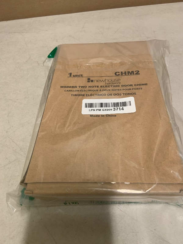 Photo 1 of ?Newhouse Hardware CHM2 Door Chime, White
