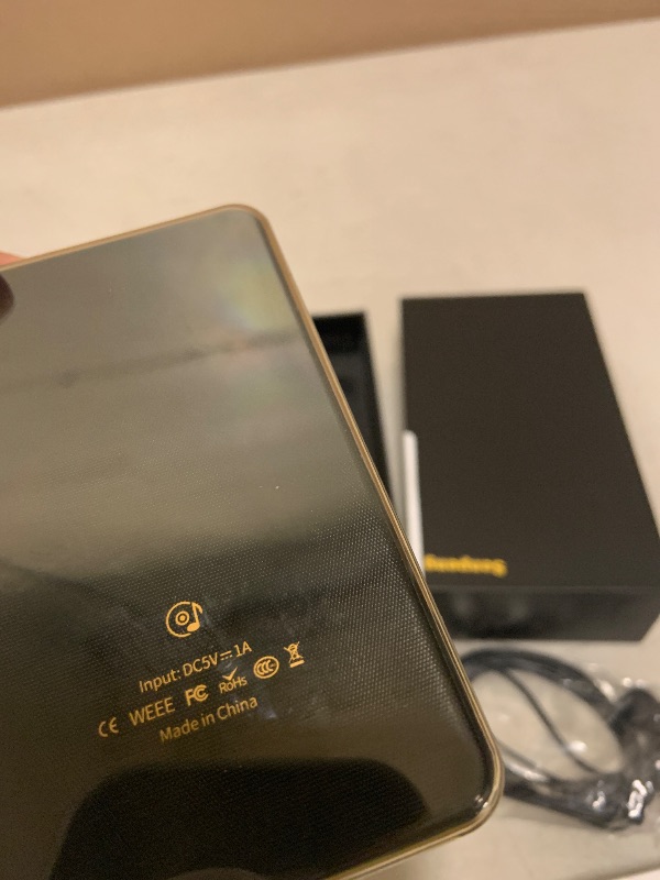 Photo 1 of 144GB MP3 Player with Bluetooth and WiFi, 4" Full Color Touch Screen MP4 Music Player with Spotify,Parental Control, YouTube,Pandora, Android Mainstrem Media MP4 Music Player for Kids up to 1TB,Black