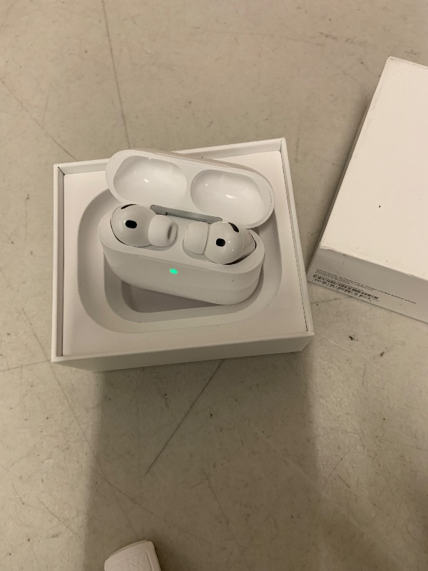 Photo 1 of Apple AirPods Pro 3 Wireless Earbuds, Active Noise Cancellation, Live Translation, Heart Rate Sensing, Hearing Aid Feature, Bluetooth Headphones, Spatial Audio, High-Fidelity Sound, USB-C Charging