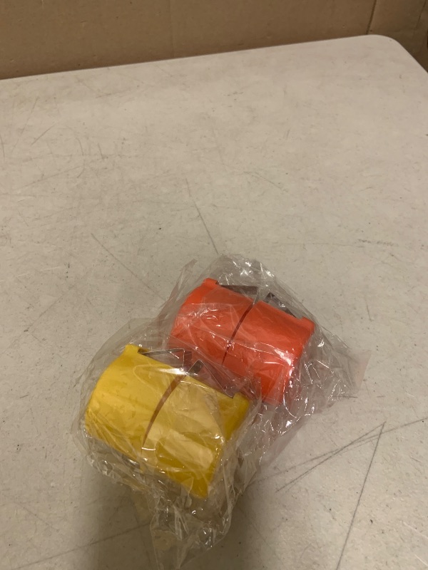 Photo 1 of 2Pcs Egg Shell Opener, 2025 New Egg Cracker Tool for Raw Eggs, Hard Boiled Egg Peeler Egg Cube Egg Separator Handheld, Stainless Steel Eggshell Breaker Egg Shell Cutter Kitchen Gadgets?Orange+Yellow?