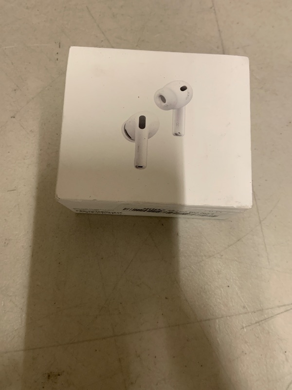 Photo 1 of SEE NOTES ,,,,,,,,,,,Apple AirPods Pro 3 Wireless Earbuds, Active Noise Cancellation, Live Translation, Heart Rate Sensing, Hearing Aid Feature, Bluetooth Headphones, Spatial Audio, High-Fidelity Sound, USB-C Charging