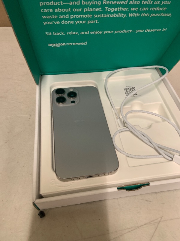 Photo 1 of Apple iPhone (Renewed Premium) 15 Pro Max, 256GB, Natural Titanium - Unlocked