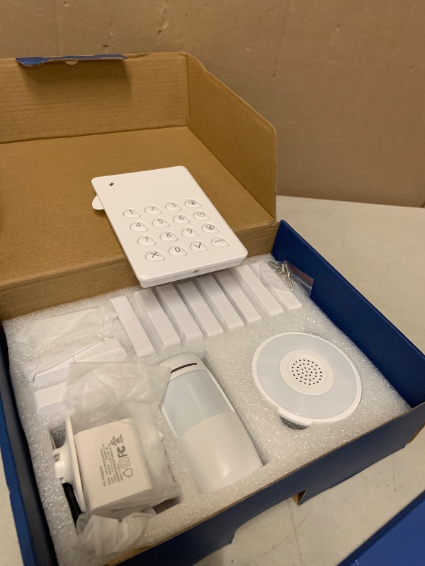 Photo 1 of tolviviov Alarm System for Home Security, Door Alarm Systems, App Alerts, 15Piece Kit, No Monthly fee, WiFi Alarm, Door Window Motion Sensor, for Home Security and Kids Safety