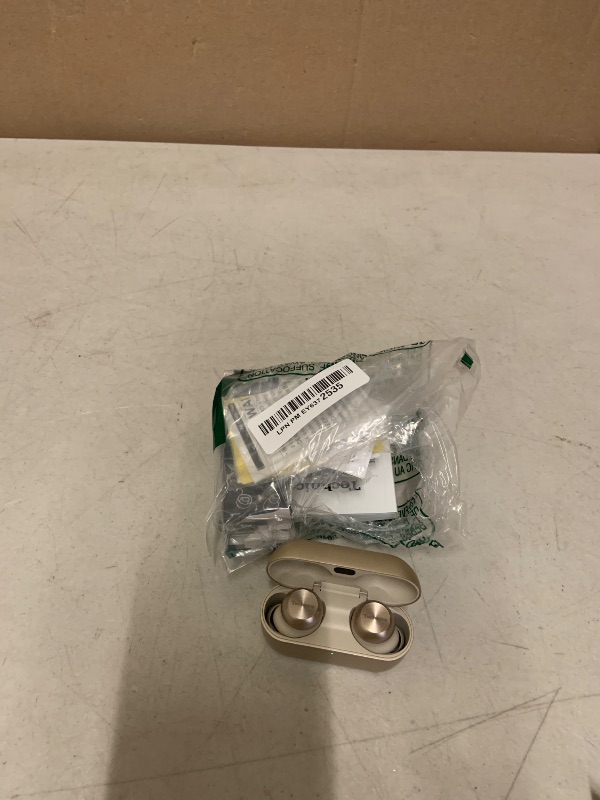 Photo 1 of Technics Reference Class Hi-Fi Wireless Earbuds,Dolby Atmos with Head Tracking,Adaptive Noise Cancelling,3 Device Multipoint, 10-hr Battery,Wireless Charging,Improved Fit -EAH-AZ100-N (Champagne)