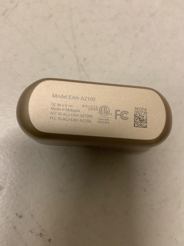 Photo 1 of Technics Reference Class Hi-Fi Wireless Earbuds,Dolby Atmos with Head Tracking,Adaptive Noise Cancelling,3 Device Multipoint, 10-hr Battery,Wireless Charging,Improved Fit -EAH-AZ100-N (Champagne)