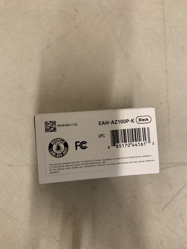 Photo 1 of Technics Reference Class Hi-Fi Wireless Earbuds, Dolby Atmos, Head Tracking, Adaptive Noise Cancelling, 3 Device Multipoint, 10-hr Battery, Wireless Charging, in Ear Headphones - EAH-AZ100-K (Black)