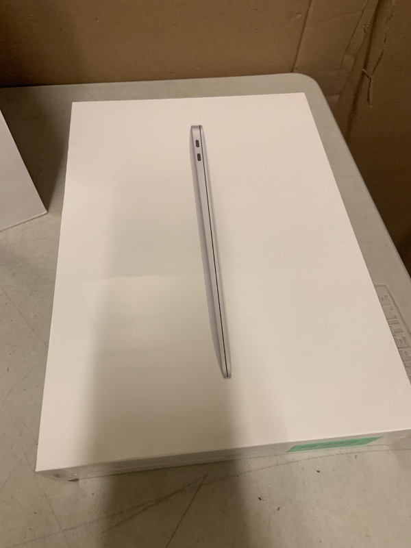 Photo 1 of 2020 Apple MacBook Air Laptop: Apple M1 Chip, 13” Retina Display, 8GB RAM, 256GB SSD Storage, Backlit Keyboard, FaceTime HD Camera, Touch ID. Works with iPhone/iPad; Silver
