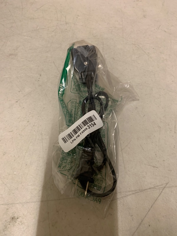 Photo 1 of 09982 Deep Fryer Magnetic Power Cord Replacement Parts for Presto FryDaddy and Granpappy Electric Fryers, 120V, 15A Replacement Part Number 9982 85691